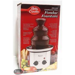 SMALL FONDUE FOUNTAIN W/ S/S PILLAR