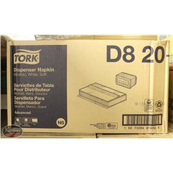 CASE OF 6000 TORK MINIFOLD DISPENSER NAPKINS