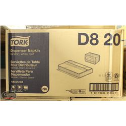 CASE OF 6000 TORK MINIFOLD DISPENSER NAPKINS