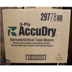 CASE OF 1050 ACCUDRY DELICATE/CRITICAL TASK WIPERS