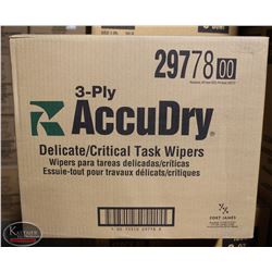 CASE OF 1050 ACCUDRY DELICATE/CRITICAL TASK WIPERS