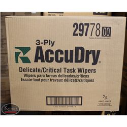 CASE OF 1050 ACCUDRY DELICATE/CRITICAL TASK WIPERS