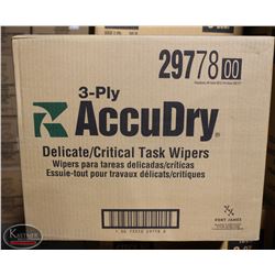 CASE OF 1050 ACCUDRY DELICATE/CRITICAL TASK WIPERS