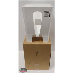 TWO 20L MILK CRATES FOR BLADDER