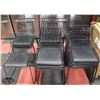 Image 1 : LOT OF 20 STACKING METAL CHAIRS