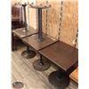 Image 1 : LOT OF 7 SQUARE DINING TABLES 23.5"X23.5"X29"