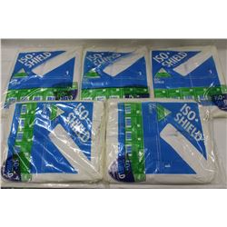 LOT OF 5 PAIRS OF SUPERIOR COVERALLS W/ HOOD