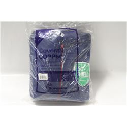 LOT OF 5 PAIRS OF BLUE SUPERIOR COVERALLS