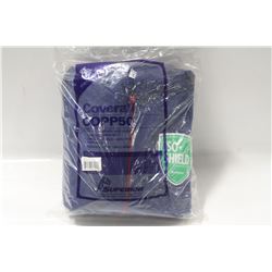 LOT OF 5 PAIRS OF BLUE SUPERIOR COVERALLS