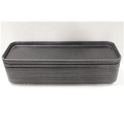 APPROX 18 CARLISLE FIBERGLASS COOLER DISPLAY TRAYS