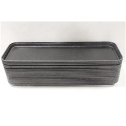 APPROX 18 CARLISLE FIBERGLASS COOLER DISPLAY TRAYS