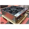 Image 3 : NEW ICB 4 BURNER NATURAL GAS COUNTER TOP HOT PLATE