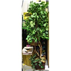 LARGE 7' ARTIFICIAL TREE IN PLANTER