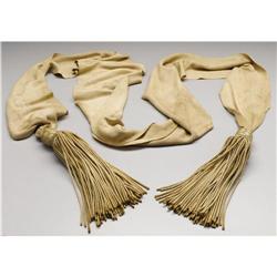 Civil War General Officer's Sash, Likely CS-used 