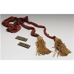 Union Colonel's Shoulder Straps & Belt Sash 