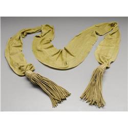 Confederate General Officer's Gold Sash, 