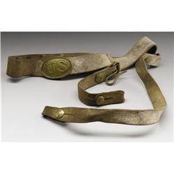 Union Oval Buff "Dragoon" Belt Set. 