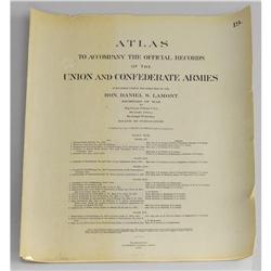 Original Civil War Military Atlas 
