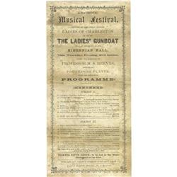 Confederate Gunboat Society Broadside 