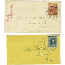 Two Scarce Confederate Covers 