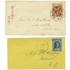 Image 1 : Two Scarce Confederate Covers 