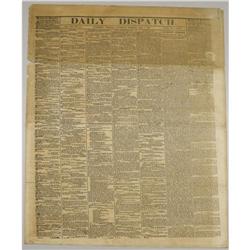 Collection of Confederate Richmond Newspapers 