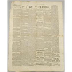 Confederate Newspapers from LA, AL, & MS 
