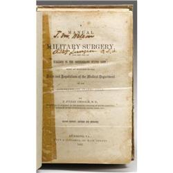Rare 1862 C.S.A. Manual of Military Surgery 