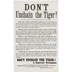 New York Civil War Broadside 