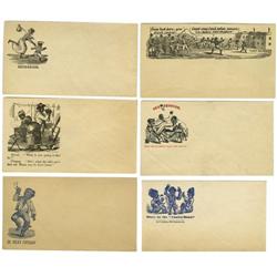 Lot of 12 Civil War Contraband Covers 