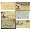 Image 1 : Four Postally Used Union Patriotic Covers 