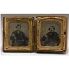 Image 1 : Two 1/6th Plate Tintypes of Armed Rascals 