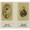 Image 1 : General JEB Stuart and General Fitzhugh Lee CDV 