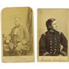 Image 1 : Two Scarce Naval Officer Cartes de Visite 