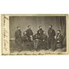 Image 1 : General Sherman and his Generals Carte de Visite 