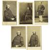Image 1 : 5 Uniformed Cartes de Visite of Benjamin Butler 