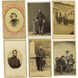 Cartes de Visite Group Lot of 18 