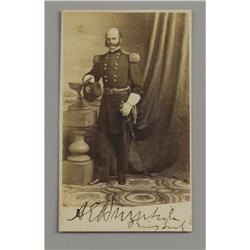 Ambrose Burnside Signed CDV 