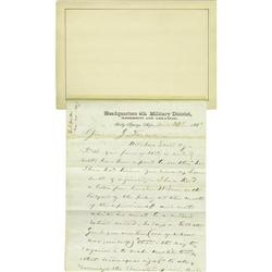 E.O.C.Ord from Mississippi re: Reconstruction 