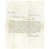 Image 1 : Clement Vallandigham Pre-Printed Letter Signed 