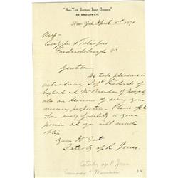 Confederate Navy Signature Lot 