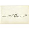 Image 1 : Nathan Bedford Forrest Signature Card 