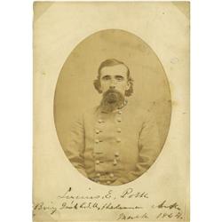 Confederate General Lucius E. Polk: Signed Photo 