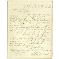 Group Lot Ten Confederate Generals' Autographs 