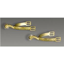 General JEB Stuart's Cased Golden Spurs 