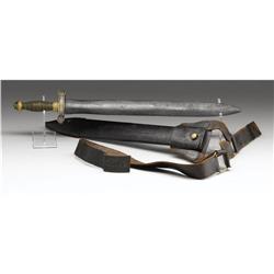 Confederate Artillery Sword With CSA Belt Rig. 