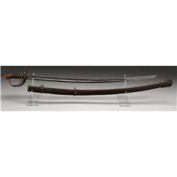 Kenansville Confederate Cavalry Saber 