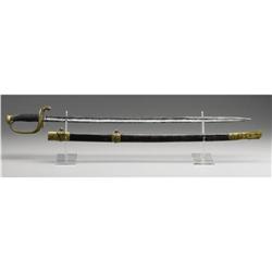 An Ames Presentation Sword Dedicated to Captain 