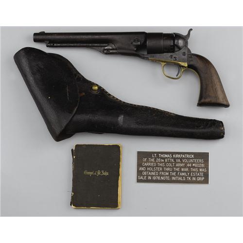 Patrick Kilpatrick Revolver Lt. Kirkpatrick Colt Army Revolver