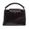 Image 1 : Louis Vuitton Black Taurillon Leather Capucines PM